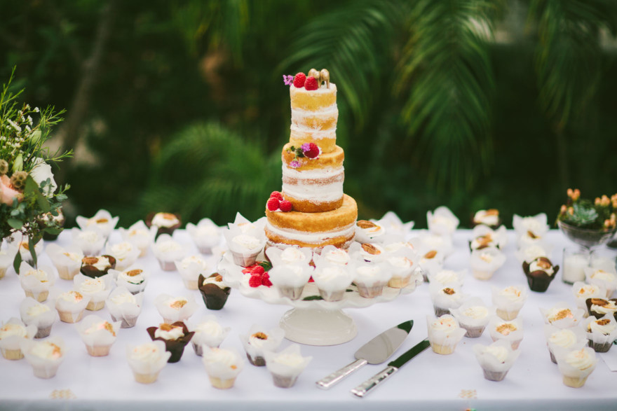 Rustic Bear-Themed San Diego Garden Wedding – Photo by Let's Frolic Together