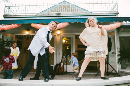 Rustic Bear-Themed San Diego Garden Wedding – Photo by Let's Frolic Together