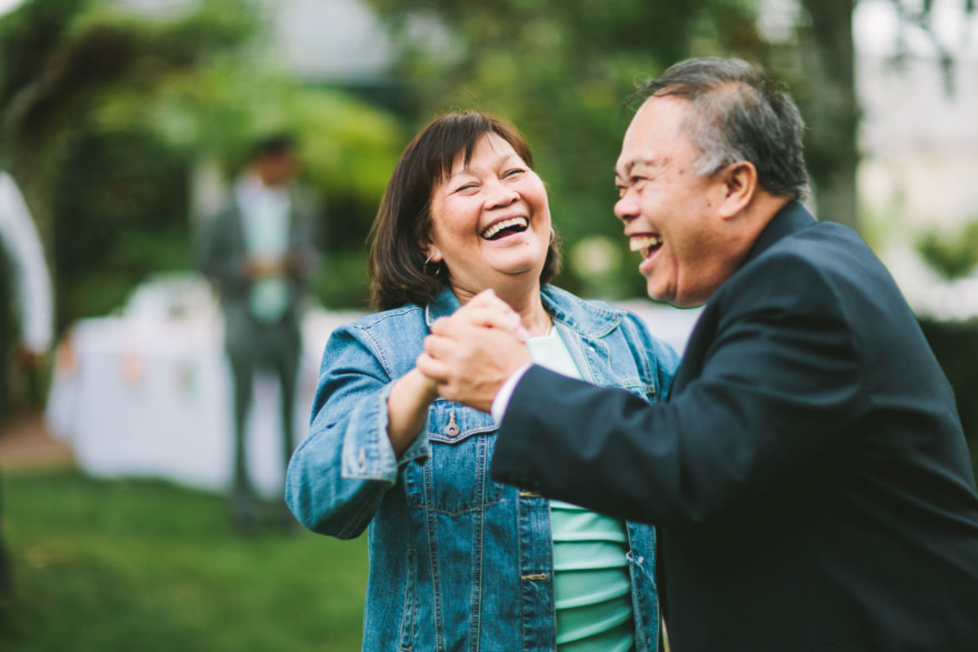 Rustic Bear-Themed San Diego Garden Wedding – Photo by Let's Frolic Together