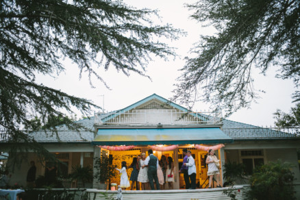 Rustic Bear-Themed San Diego Garden Wedding – Photo by Let's Frolic Together