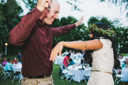 Rustic Bear-Themed San Diego Garden Wedding – Photo by Let's Frolic Together