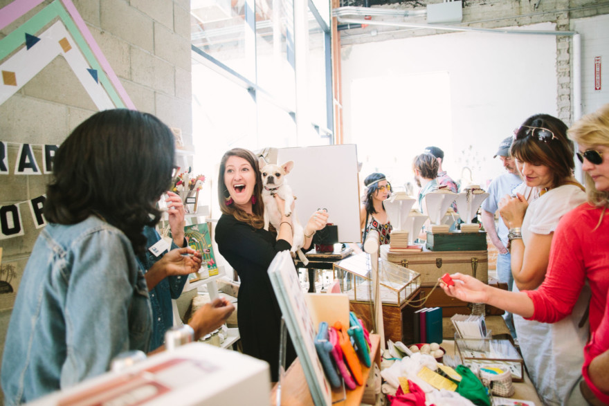 Maker’s Arcade San Diego Craft Fair – Photo by Let's Frolic Together