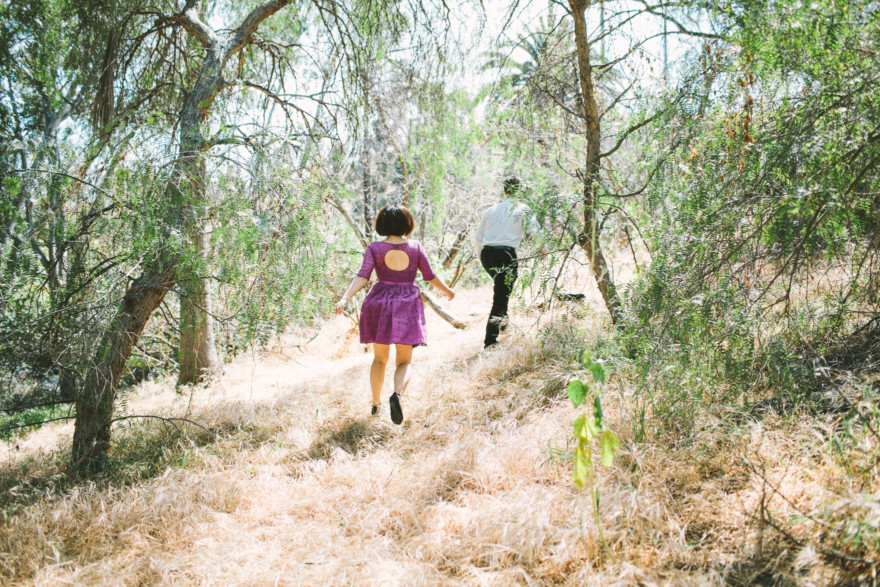 Swings and snuggling in the hilltops of LA – Photo by Let's Frolic Together