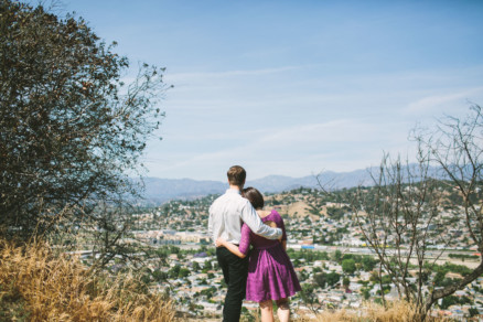 Swings and snuggling in the hilltops of LA – Photo by Let's Frolic Together