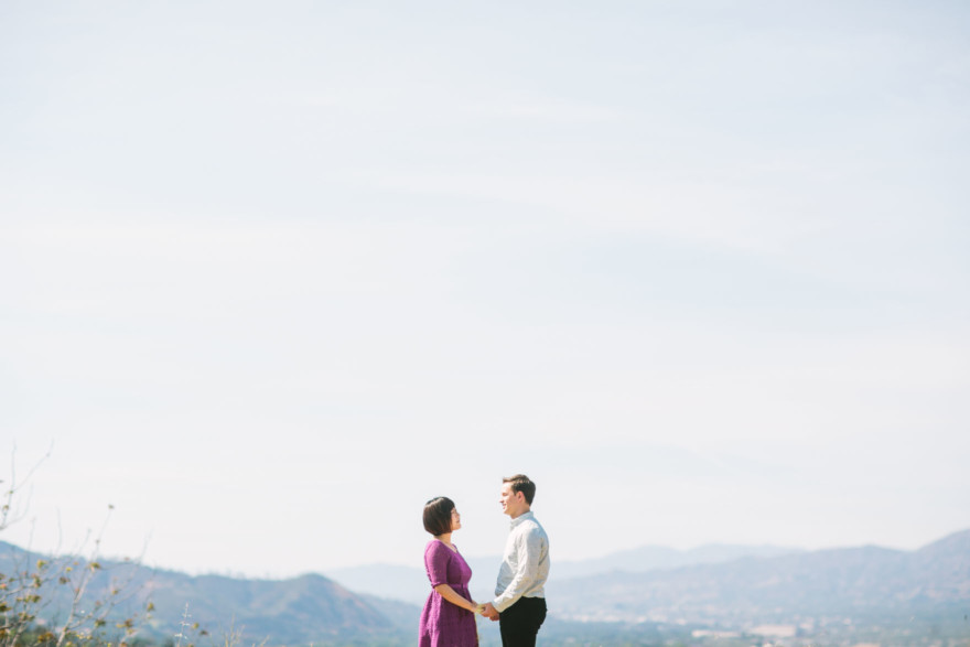 Swings and snuggling in the hilltops of LA – Photo by Let's Frolic Together