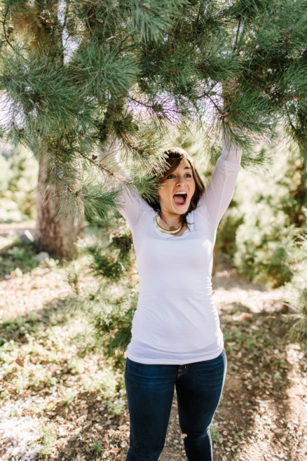 Christmas Trees, Cider, and Coziness – Photo by Let's Frolic Together