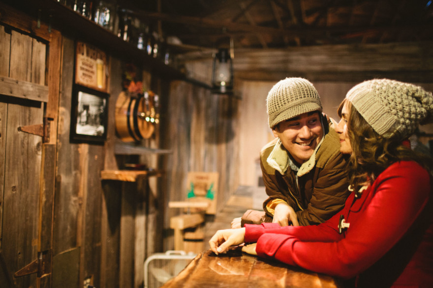 Christmas Trees, Cider, and Coziness – Photo by Let's Frolic Together