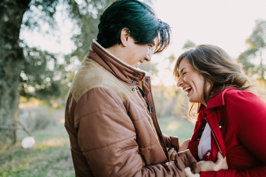 Christmas Trees, Cider, and Coziness – Photo by Let's Frolic Together