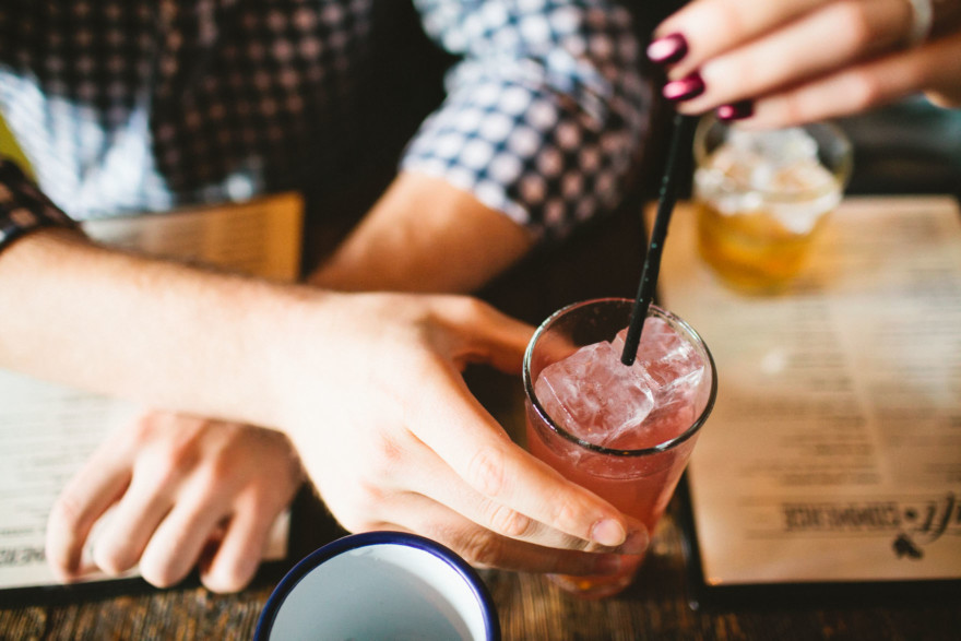 Cocktails and Cuddling – Photo by Let's Frolic Together