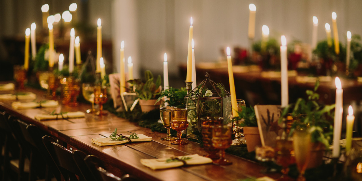 Candlelit Magic at Moniker Warehouse &ndash; Photo by Let's Frolic Together
