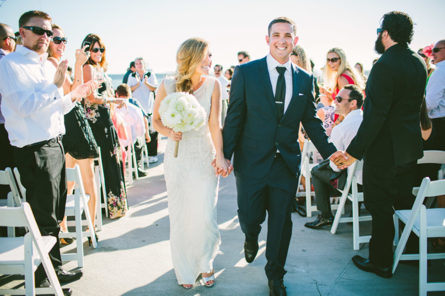 Sunny love at the Broadway Pier – Photo by Let's Frolic Together