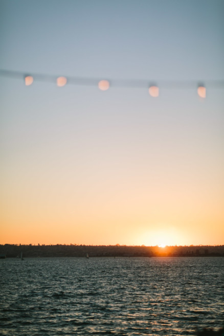 Sunny love at the Broadway Pier – Photo by Let's Frolic Together