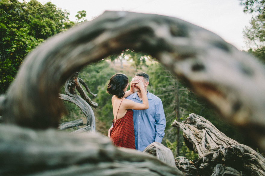 Forest Cuddles With a Frenchie – Photo by Let's Frolic Together