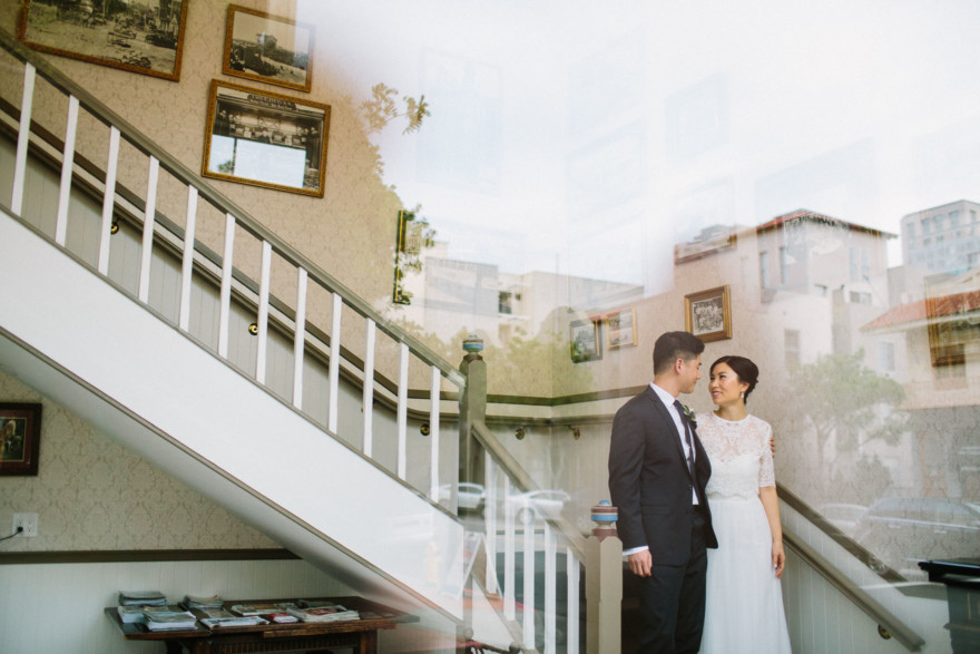 Historic Horton Grand Hotel Wedding – Photo by Let's Frolic Together