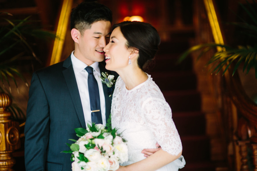Historic Horton Grand Hotel Wedding – Photo by Let's Frolic Together