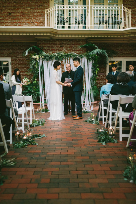 Historic Horton Grand Hotel Wedding – Photo by Let's Frolic Together