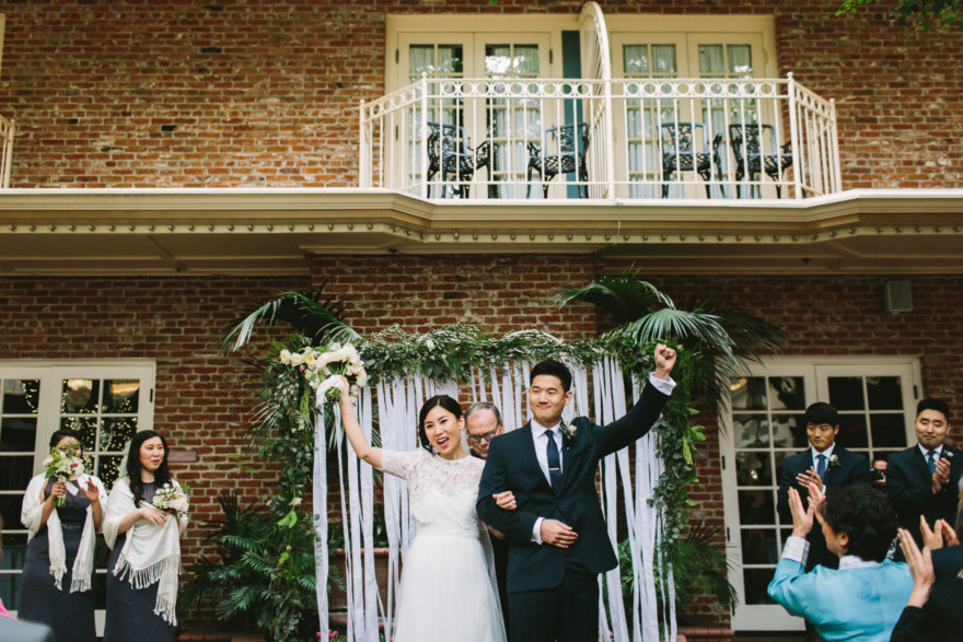 Historic Horton Grand Hotel Wedding – Photo by Let's Frolic Together
