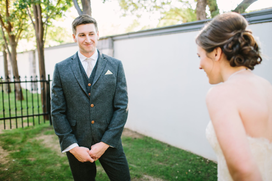 Playful Backyard Phoenix Wedding – Photo by Let's Frolic Together