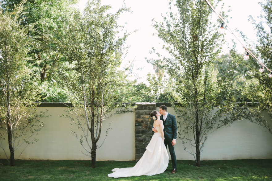 Playful Backyard Phoenix Wedding – Photo by Let's Frolic Together