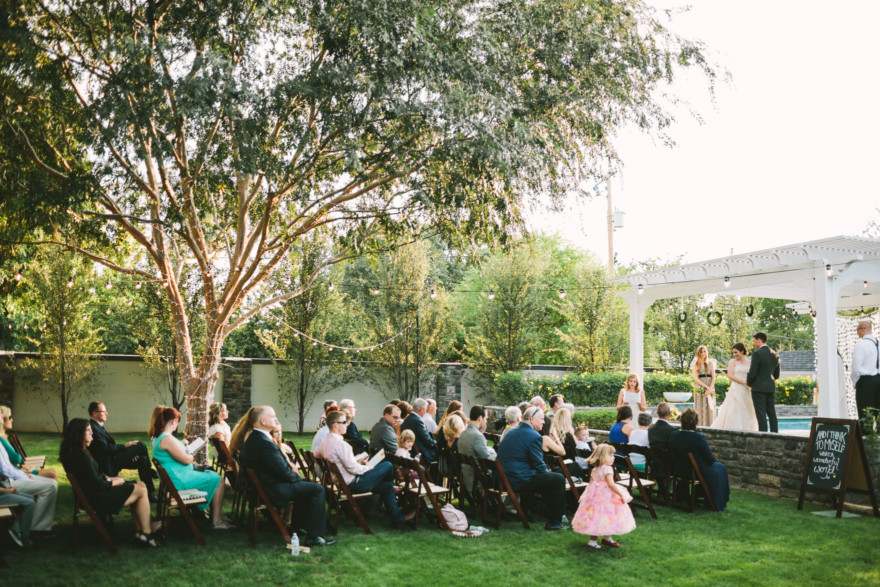 Playful Backyard Phoenix Wedding – Photo by Let's Frolic Together