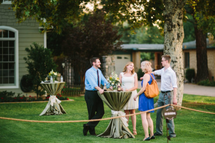 Playful Backyard Phoenix Wedding – Photo by Let's Frolic Together