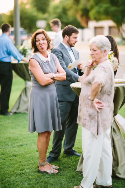 Playful Backyard Phoenix Wedding – Photo by Let's Frolic Together