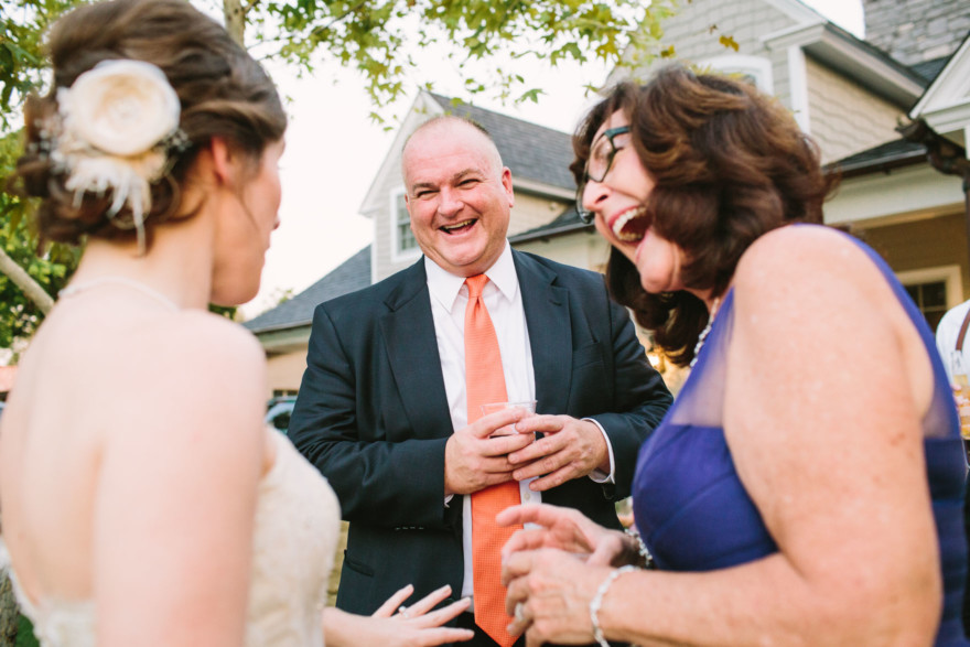 Playful Backyard Phoenix Wedding – Photo by Let's Frolic Together