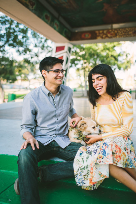 Playful Barrio Logan Engagement – Photo by Let's Frolic Together