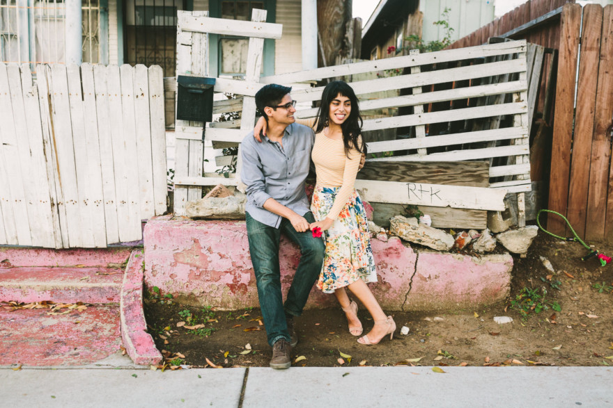 Playful Barrio Logan Engagement – Photo by Let's Frolic Together