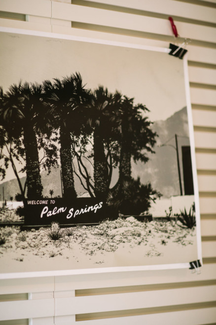 Modern Glam Palm Springs Wedding – Photo by Let's Frolic Together