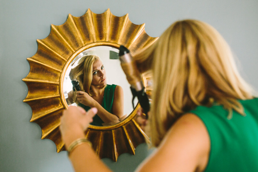 Modern Glam Palm Springs Wedding – Photo by Let's Frolic Together
