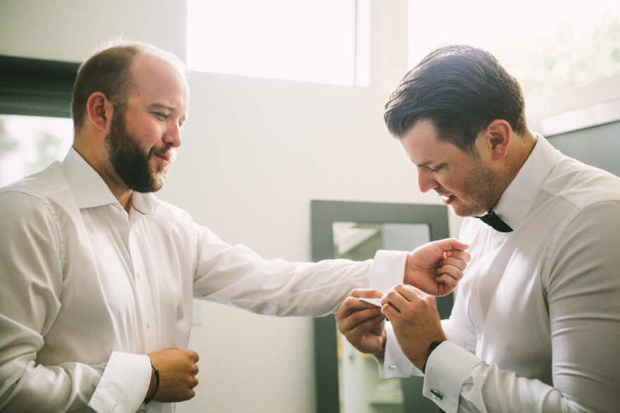Modern Glam Palm Springs Wedding – Photo by Let's Frolic Together