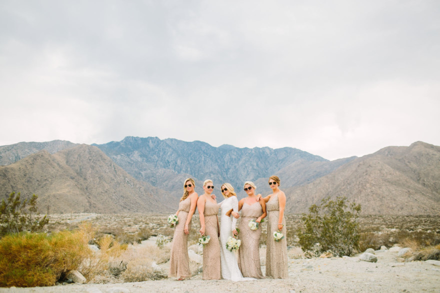 Modern Glam Palm Springs Wedding – Photo by Let's Frolic Together