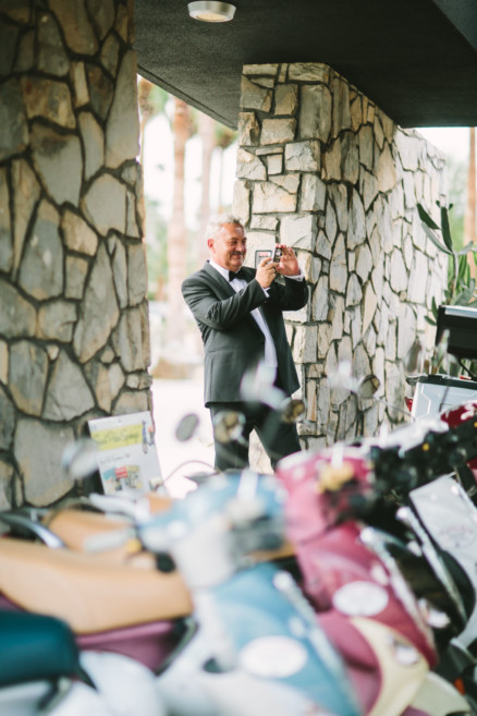 Modern Glam Palm Springs Wedding – Photo by Let's Frolic Together