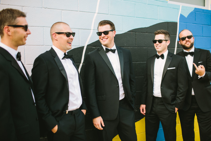 Modern Glam Palm Springs Wedding – Photo by Let's Frolic Together