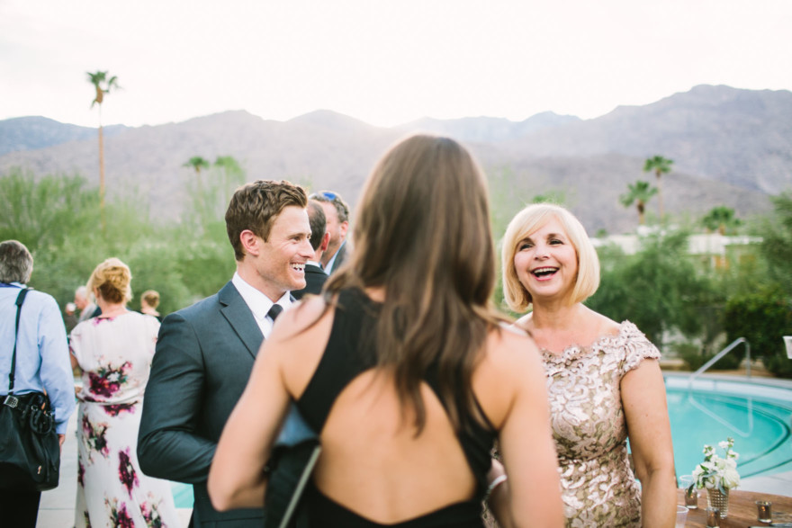 Modern Glam Palm Springs Wedding – Photo by Let's Frolic Together