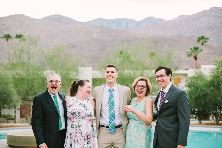 Modern Glam Palm Springs Wedding – Photo by Let's Frolic Together