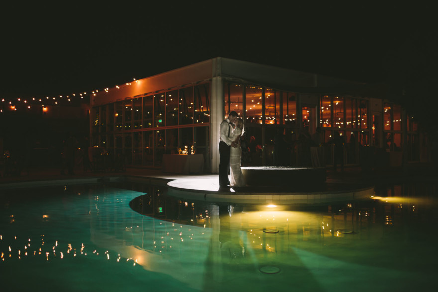 Modern Glam Palm Springs Wedding – Photo by Let's Frolic Together