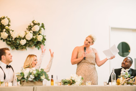 Modern Glam Palm Springs Wedding – Photo by Let's Frolic Together