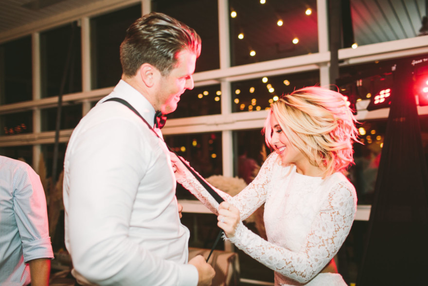 Modern Glam Palm Springs Wedding – Photo by Let's Frolic Together