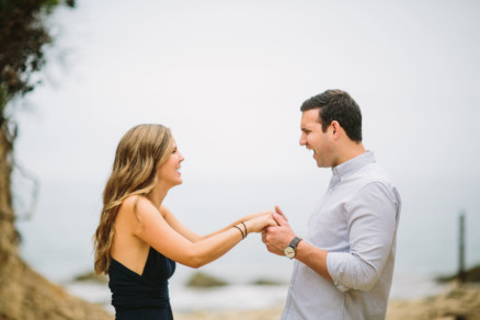 Love is Splashing By the Ocean – Photo by Let's Frolic Together
