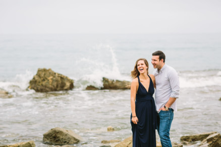 Love is Splashing By the Ocean – Photo by Let's Frolic Together