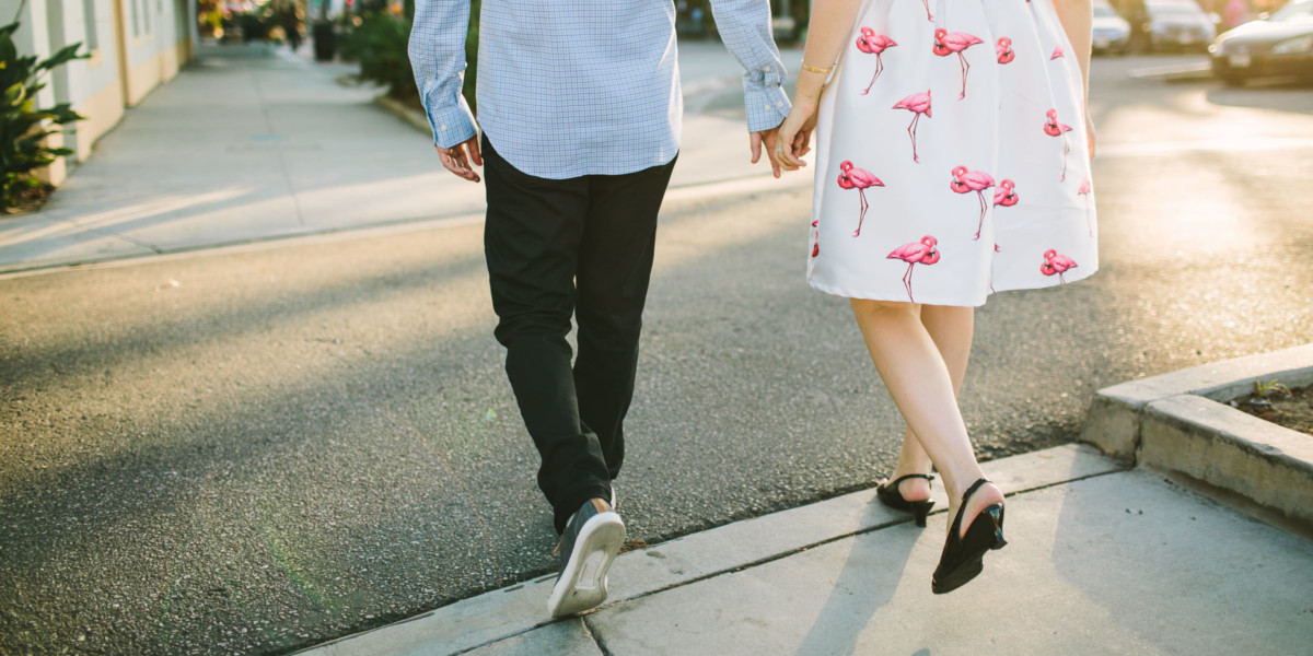 Love at the Furniture Shop &ndash; Photo by Let's Frolic Together