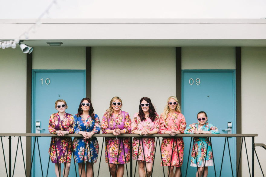Rockin’ Retro Pearl Hotel Wedding – Photo by Let's Frolic Together