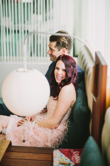Rockin’ Retro Pearl Hotel Wedding – Photo by Let's Frolic Together