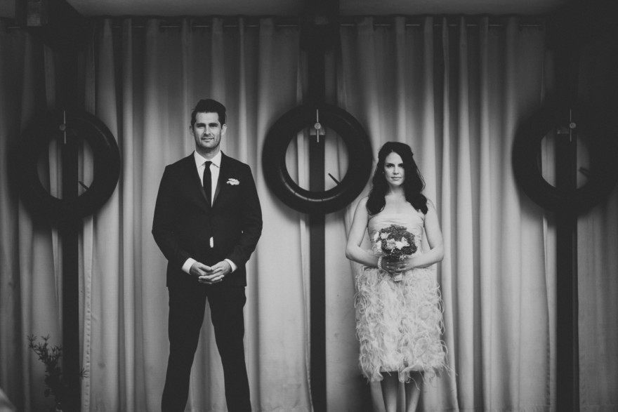 Rockin’ Retro Pearl Hotel Wedding – Photo by Let's Frolic Together