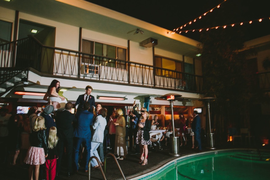 Rockin’ Retro Pearl Hotel Wedding – Photo by Let's Frolic Together