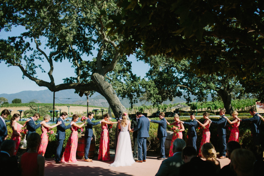 Glowing Gainey Vineyard Wedding – Photo by Let's Frolic Together