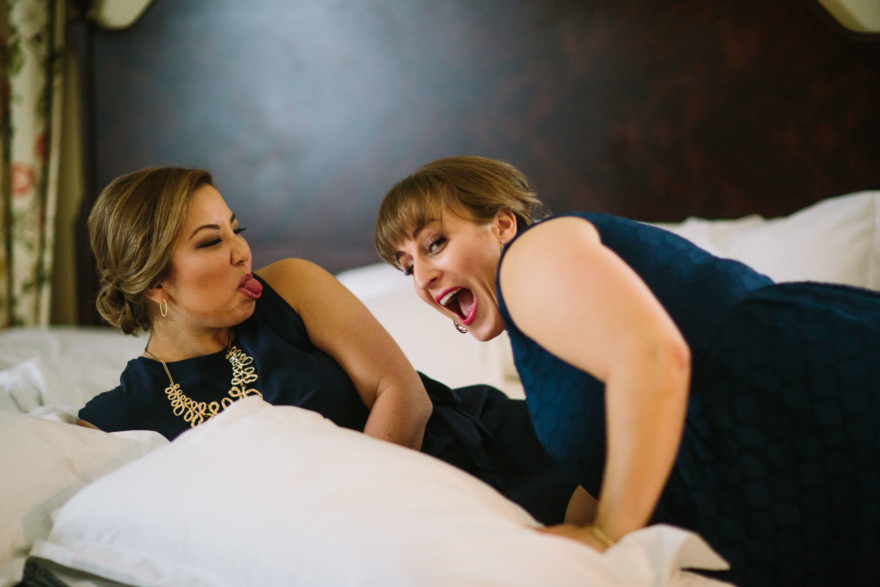 Wild Dinosaur Fig House Wedding – Photo by Let's Frolic Together