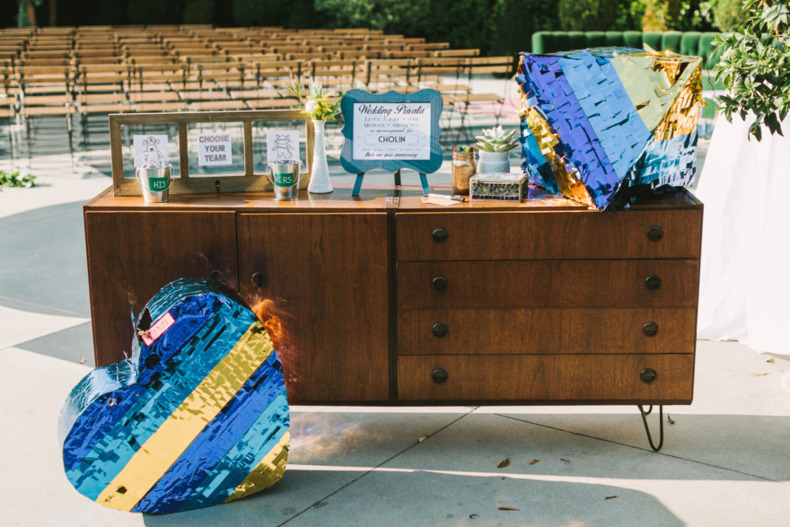 Wild Dinosaur Fig House Wedding – Photo by Let's Frolic Together